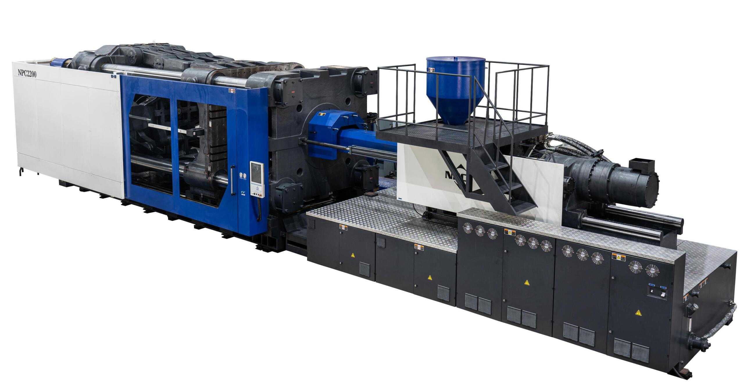 NPC 2200-ton injection molding machine